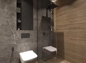 SIA DARAMVISU  - примеры работ: Flīzēšana keramogranits, marmors, 45° leņķi  - фото №8