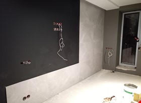 SIA DARAMVISU  - примеры работ: Flīzēšana keramogranits, marmors, 45° leņķi  - фото №12