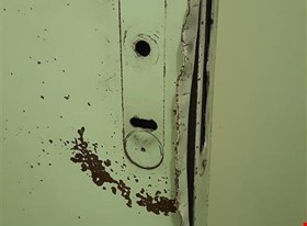 Sergejs - примеры работ: дверь после взлома - фото №2