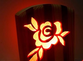 Valdis Bambulis - darbu piemēri: Koka lampas - foto Nr.1