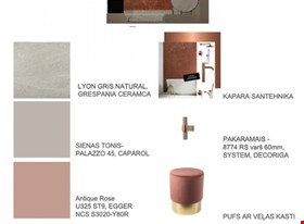 Beatrise Lūse - darbu piemēri: Mini vannas istaba - no kā sastāv realizacijai sagatavots projekts - foto Nr.3