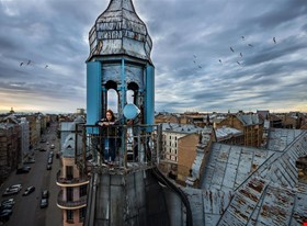Vladislav S. - darbu piemēri: Фотосессии на крышах - foto Nr.1