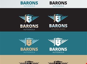 Irina S. - примеры работ: Barons Autoskola branding - фото №3