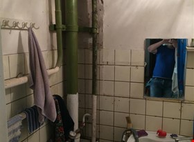 Mikus K. - darbu piemēri: Vannas istabas pilnīga pārbūve tipveida deviņstāvu ēkā, Valmierā. - foto Nr.1