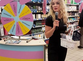 Liene K. - darbu piemēri: Maxima "Skaistuma festivāls" T/C "Domina" un "Rīga Plaza" - foto Nr.1