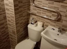 Roman - darbu piemēri: tualet, vannaja komnata - foto Nr.1