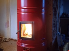 Raitis - darbu piemēri: Krāsnis, plītis, apaļās krāsnis un kamīni - foto Nr.13