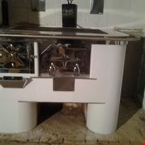 Raitis - darbu piemēri: Krāsnis, plītis, apaļās krāsnis un kamīni - foto Nr.12