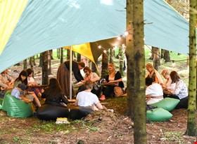 Atis Sīlis - darbu piemēri: Korporatīvs pasākums senlatviešu stilā - Reiņa trase, Siguldā - foto Nr.2