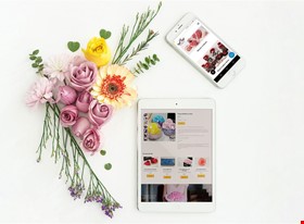 Creative Brain - примеры работ: Website flower shop - фото №3