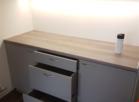 Arturs Millers - darbu piemēri: Divu zonu virtuve privātmājā - foto Nr.4