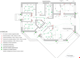 Evita K. - darbu piemēri: Elektrības plāns - foto Nr.1