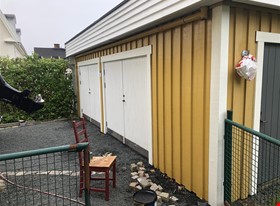 Sergejs N. - darbu piemēri: Покраска частного дома и гаража - foto Nr.1