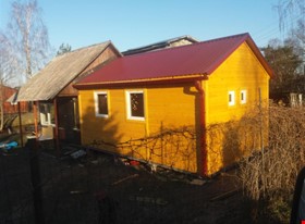 Māris V. - darbu piemēri: Koka karkasa vasarnīcas piebūve 24m2 - foto Nr.2