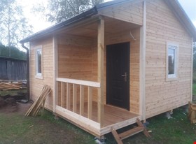 Māris V. - примеры работ: Koka karkasa vasarnīca 25m2 - фото №1