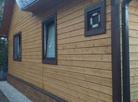 Māris V. - примеры работ: Koka karkasa vasarnīca 49m2 + terase 27m2 - фото №2