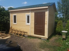 Māris V. - darbu piemēri: Maza koka karkasa vasarnīca 14m2 - foto Nr.3