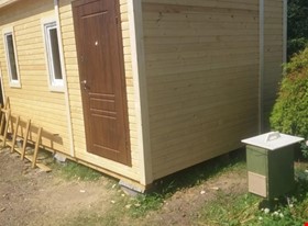 Māris V. - darbu piemēri: Maza koka karkasa vasarnīca 14m2 - foto Nr.1