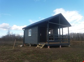 Māris V. - примеры работ: Koka karkasa vasarnīca 24m2 - фото №5