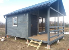 Māris V. - примеры работ: Koka karkasa vasarnīca 24m2 - фото №7