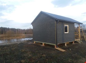 Māris V. - примеры работ: Koka karkasa vasarnīca 24m2 - фото №4