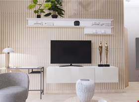 Inese - darbu piemēri: Demo dzīvokļa interjers Variants Nr.2 - foto Nr.2