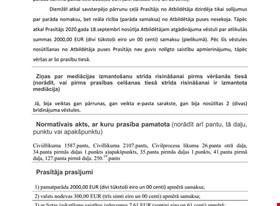 Jānis U. - примеры работ: Prasības pieteikums vienkāršotajā procedūrā par naudas piedziņu - фото №5