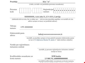 Jānis U. - примеры работ: Prasības pieteikums vienkāršotajā procedūrā par naudas piedziņu - фото №1