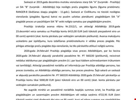 Jānis U. - примеры работ: Prasības pieteikums vienkāršotajā procedūrā par naudas piedziņu - фото №4