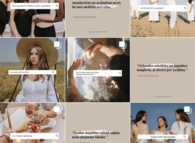 Elīza L. - darbu piemēri: sociālo tīklu administrēšana, satura noformējums - foto Nr.2