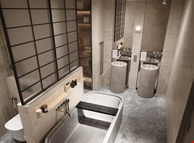 Viktorija Z. - примеры работ: Роскошный минимализм ванной комнаты - фото №3