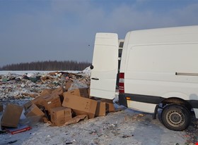 Александр Слесарь - darbu piemēri: Вывоз мусора - foto Nr.1